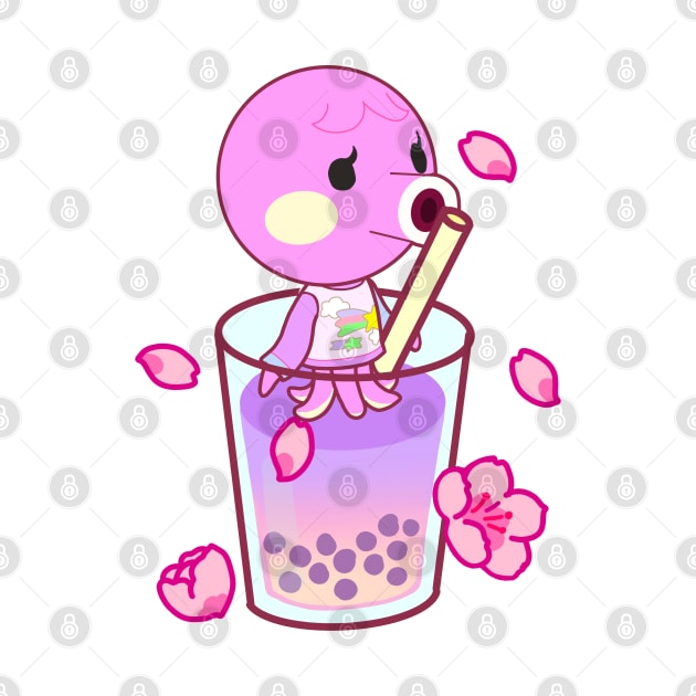 Marina bubble tea by miriart