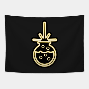 Neon Potions  Symbol Tapestry