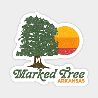 Marked Tree Magnet