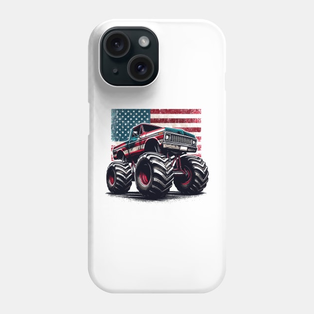 Monster Truck Phone Case by Vehicles-Art