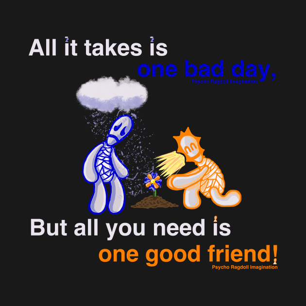 Cheerful & Depressed Ragdoll Motto by PsychoRagdoll