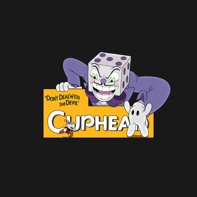 cuphead king dice battle drawing