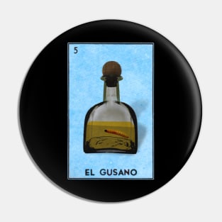 La Loteria - The Worm El Gusano Pin