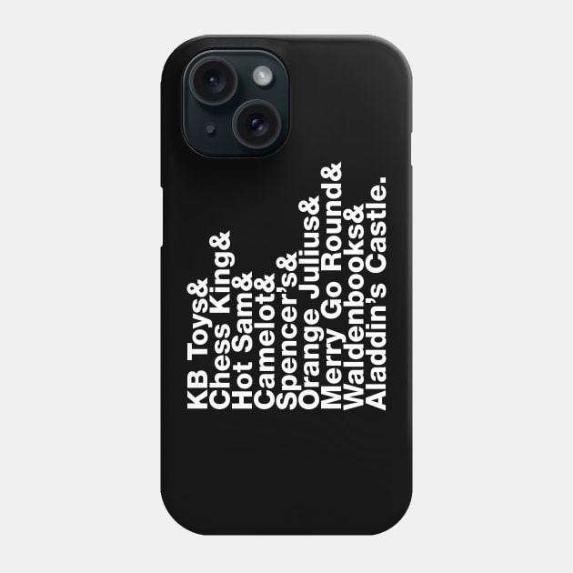 80s Mallrat: Experimental Jetset Phone Case by HustlerofCultures