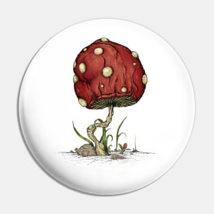 Grow Mushroom simple Pin