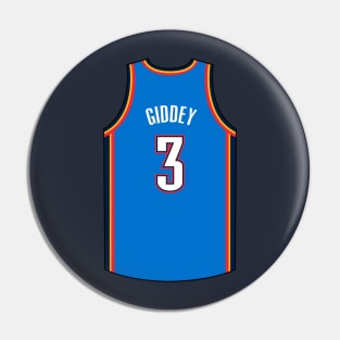 Josh Giddey Oklahoma City Jersey Qiangy Pin