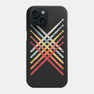 Retro Vintage Drumsticks Phone Case