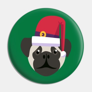 Funny Pug Dog Christmas 2020 Dog Lover Christmas Pin