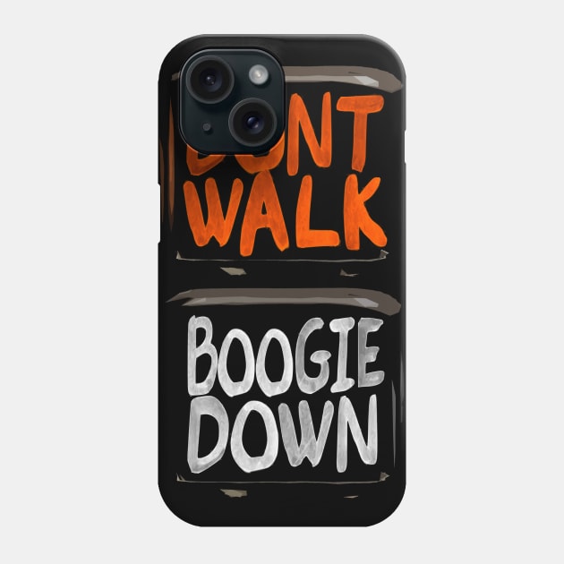 Walk the Walk Phone Case by bronzarino