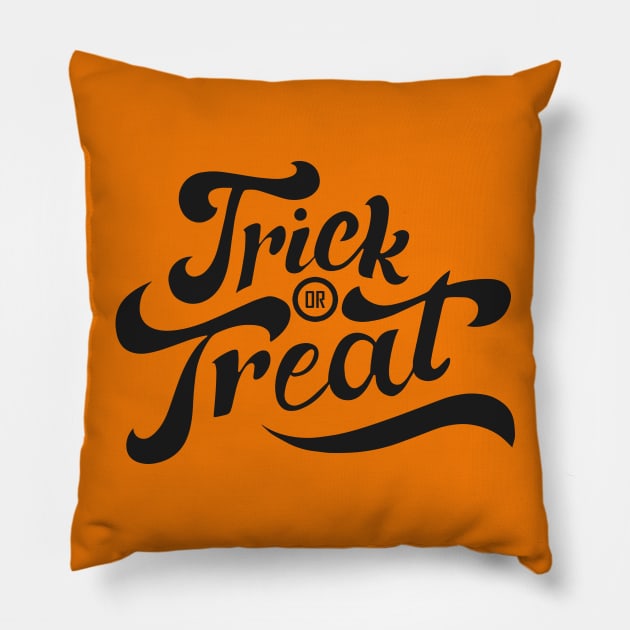 Trick Or Treat Pillow by monolusi