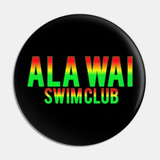 Hawaii t-shirt designs ala wai Pin