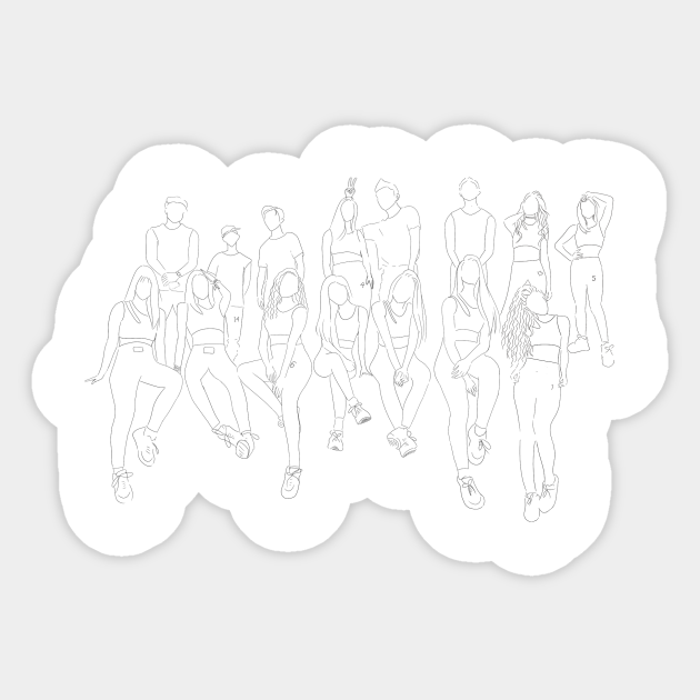 Now United Now United Sticker Teepublic