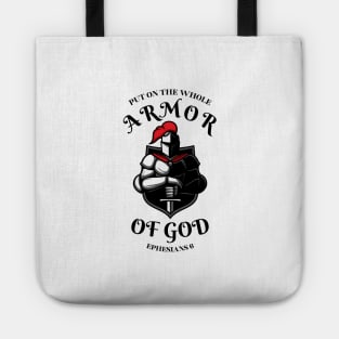 PUT ON THE WHOLE ARMOR OF GOD Tote