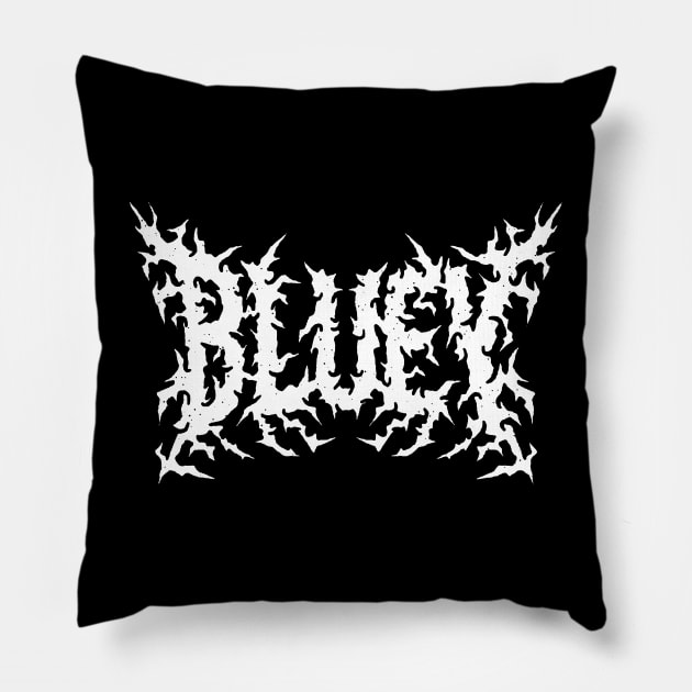 Bluey Metal Pillow by Saltyvibespage