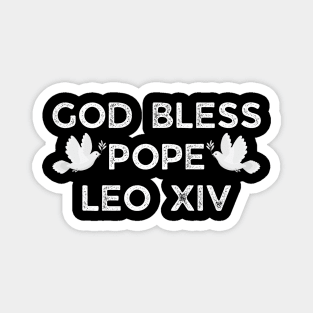 God-Bless-Pope-Leo-XIV Magnet