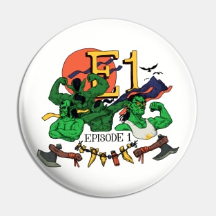 Orc Party Pin