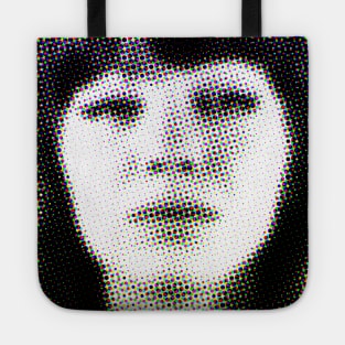 Anna Karina 60s Halftone Style Design Tote