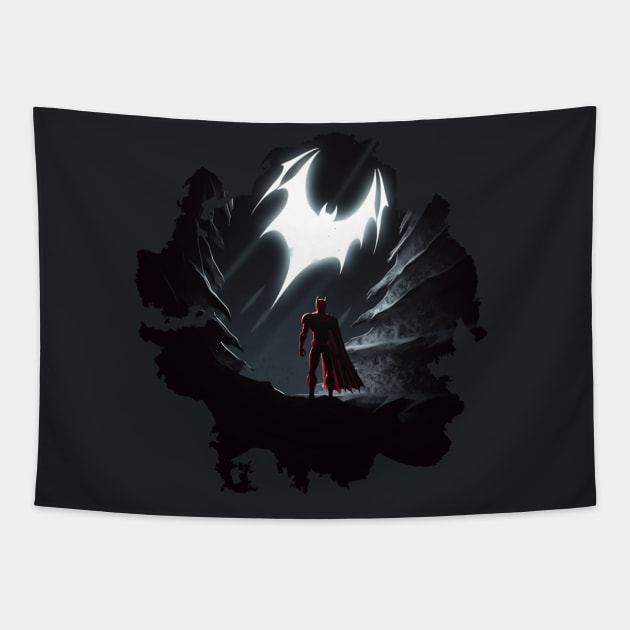 Mysterious Bats Tapestry by Pixy Official
