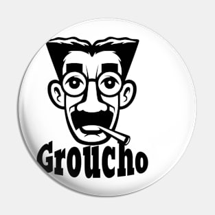 Groucho Marx Tee Pin