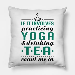 Yoga and Tea Pillow