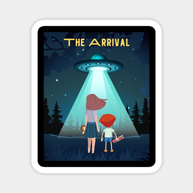 The arrival Magnet by Benjamin Customs