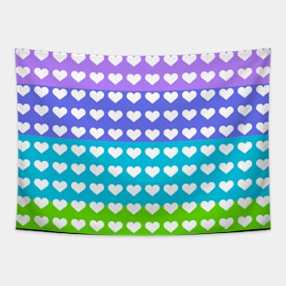 Hearts Pattern Tapestry