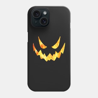 halloween scary evil pumpkin funny pumpkin head Phone Case