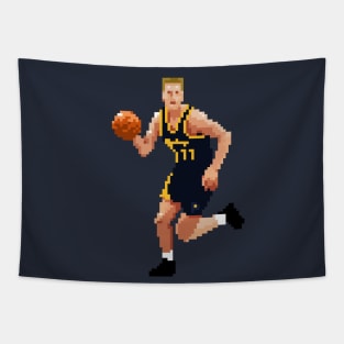 Detlef Schrempf Pixel Dribble Tapestry