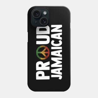 Rasta, Proud Jamaican, Jamaica, Peace Rastafarian Phone Case