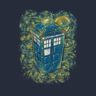 The Doctor in the starry night T-Shirt