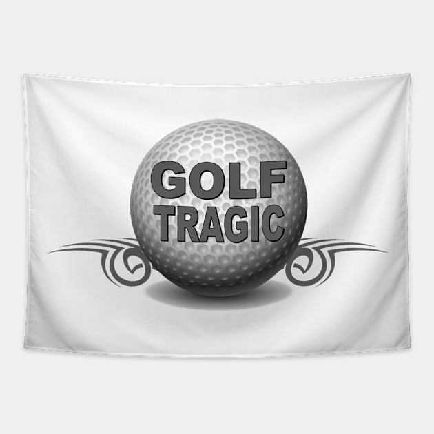 Golf tragic Tapestry by pickledpossums