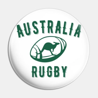 Australia Rugby - Straya Wallaby Rugby Gift for Rugby lovers who adore Australia. Pin