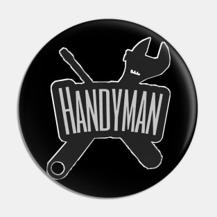 Handyman, new 2022 design Pin