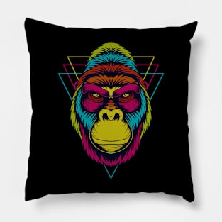 Colorful monkey Pillow