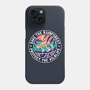 Squirrel Monkey - Save the Rainforest, Protect the Wildlife Phone Case