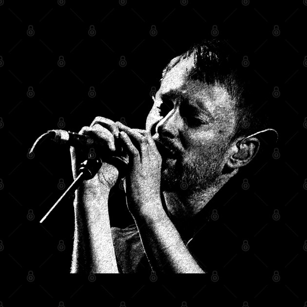 Thom Yorke Retro Design by TuoTuo.id