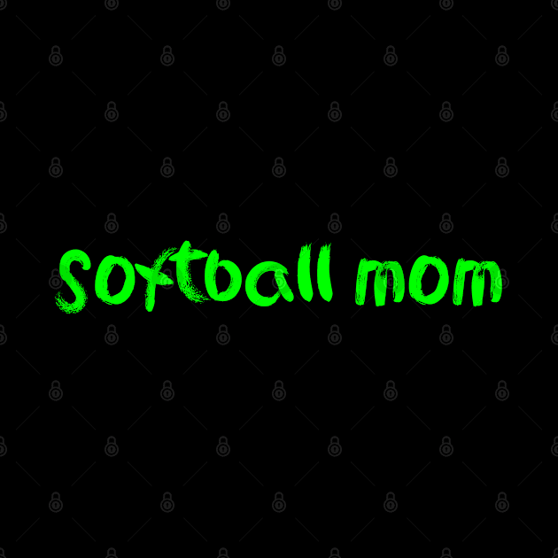 Softball mom by Forestspirit