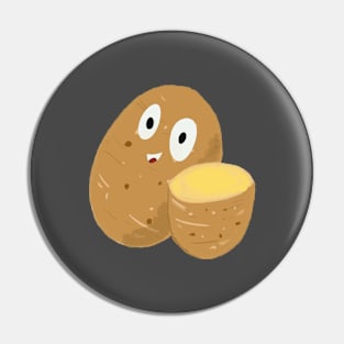 Cheerful potatos Pin