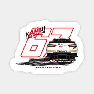 Kamui Kobayashi 23XI Gazoo Racing Magnet