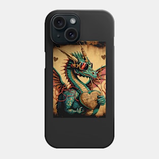 Dragon With Valentine Phone Case