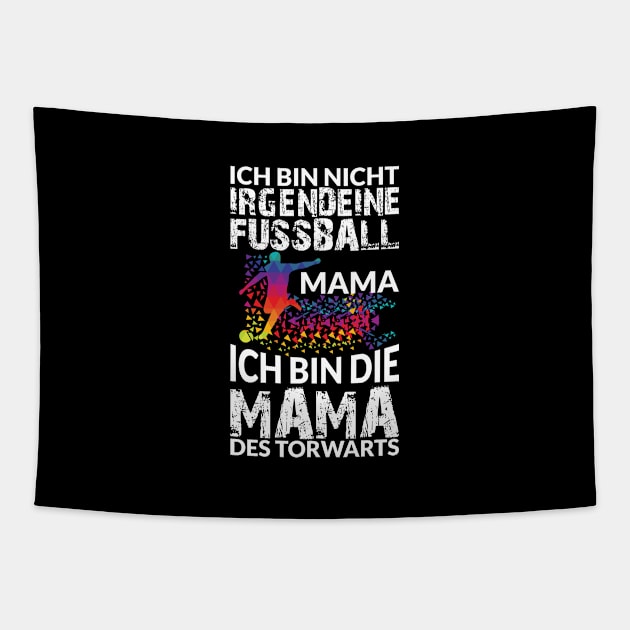 I'M THE GOALKEEPER'S MOM Tapestry by OculusSpiritualis