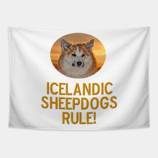 Icelandic Sheepdogs Rule! Tapestry