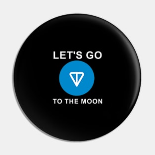 Ton coin Let's Go To The Moon Pin