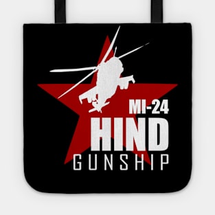 Helicopter Gunship MI-24 Hind Tote