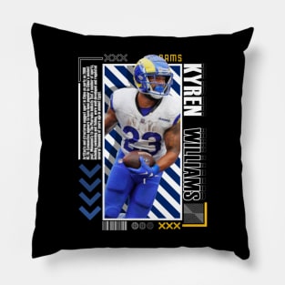 Kyren Williams Paper Poster Version 10 Pillow