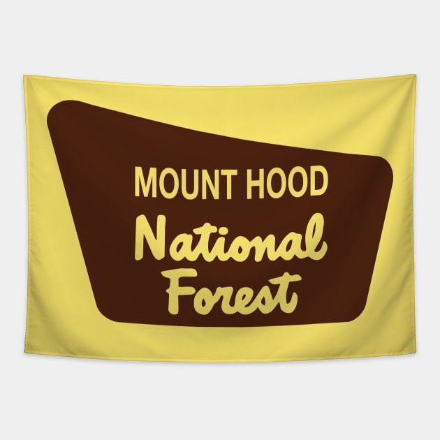 Mount Hood National Forest Tapestry by nylebuss