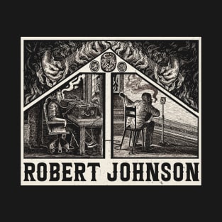 Inspirational Riffs Robert Johnson's Guitar Genius T-Shirt