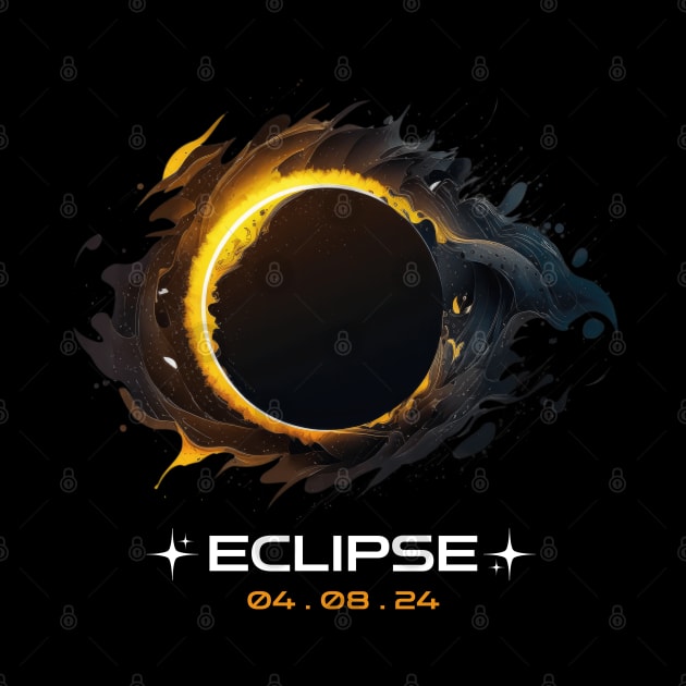 Eclipse of 2024 by Epic Splash Graphics