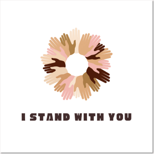 I Stand Against Racism Poster for Sale by creativesbysheu