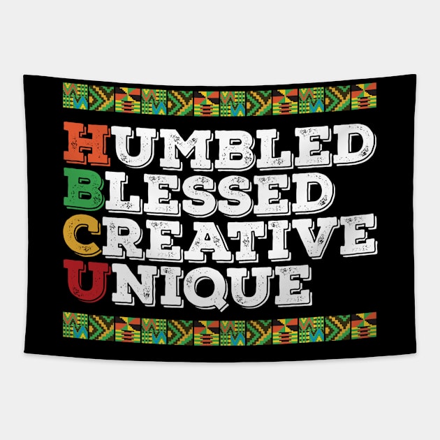 Humbled Blessed Creative Unique Tapestry by Horskarr